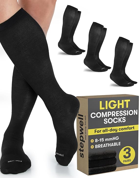 Bamboo Viscose Light Compression Socks