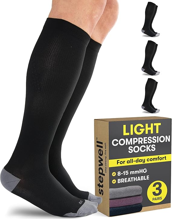 Stepwell Compression Socks Knee Height