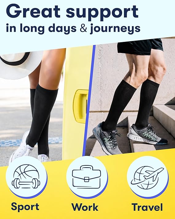 Bamboo Viscose Light Compression Socks